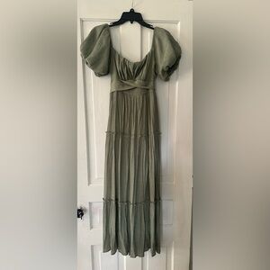 Boutique Dress - Olive Green